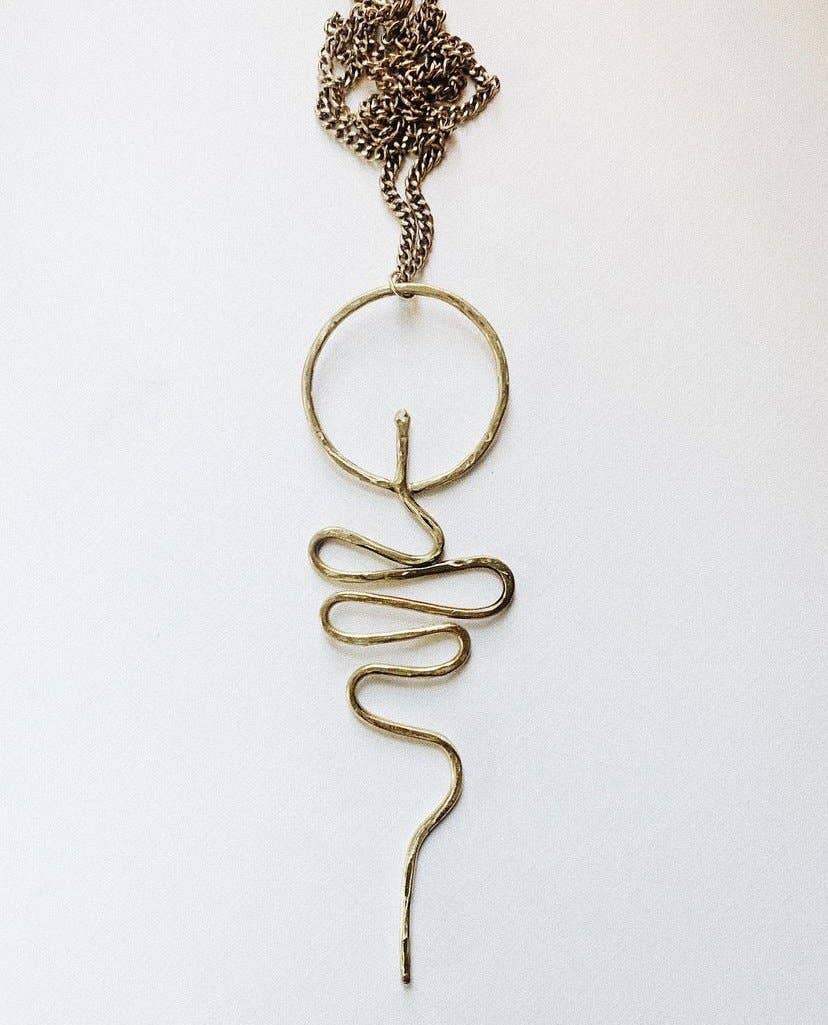 storm + stress - Moon Charmer Necklace