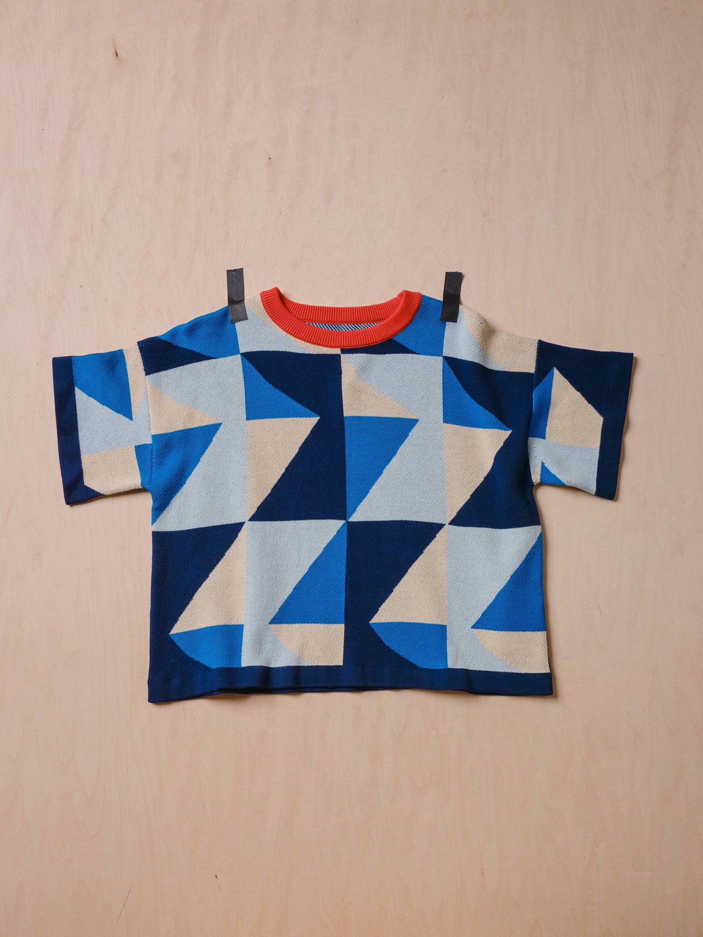 The Endery - Calder Sweater Tee - Jacaranda: XS/S