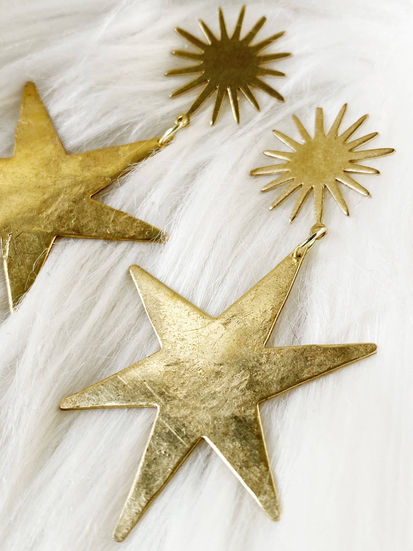 storm + stress - Dreamgaze Star And Sunburst Earrings