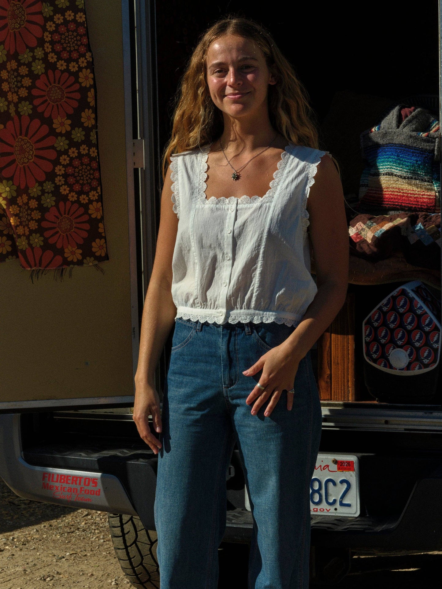 Mollusk - Helena Top: White / M