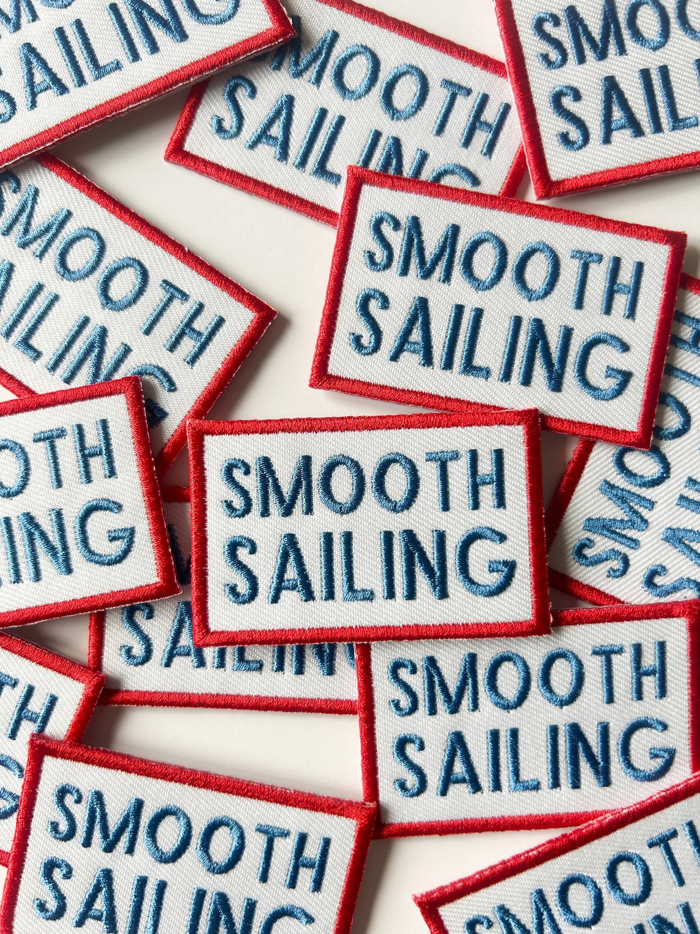 Field Trip Threads - Smooth Sailing Embroidered Iron-On Patch