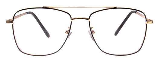 A.J. Morgan - MASTER PLAN - READING GLASSES: BLACK/GOLD / 1.75