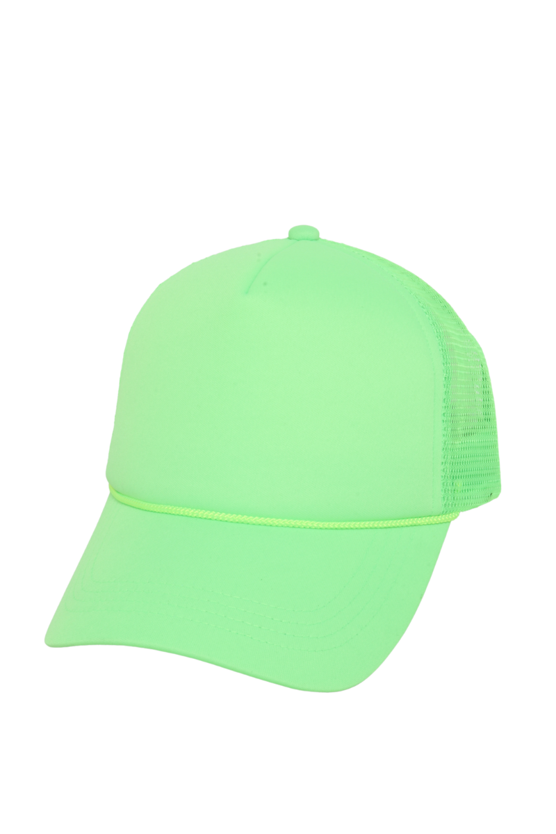 David And Young - FWCAPM200 - Solid Foam Trucker Cap: Beige