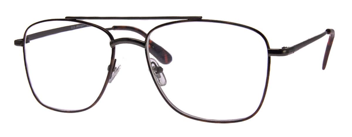 A.J. Morgan - MASTER PLAN - READING GLASSES: BLACK/GOLD / 1.25