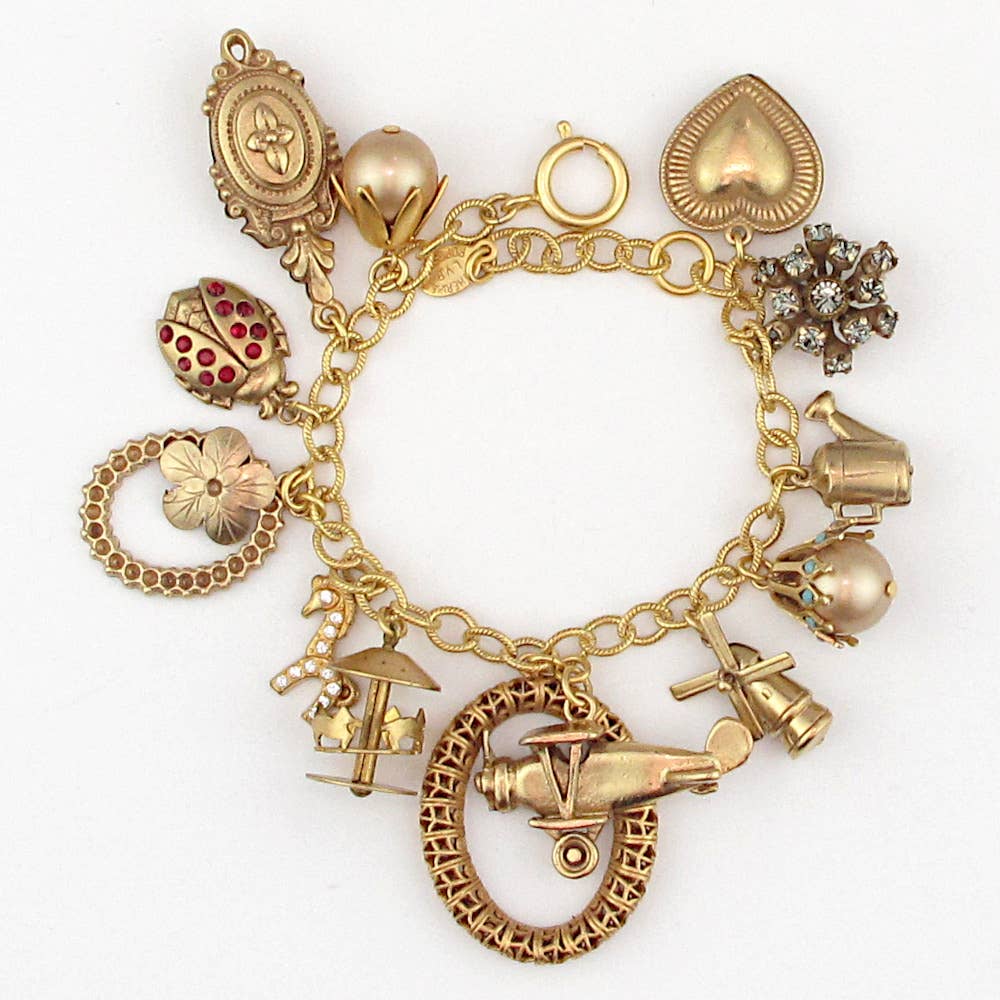 La Vie Parisienne - Ornamental Charm Bracelet