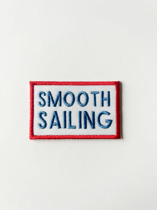 Field Trip Threads - Smooth Sailing Embroidered Iron-On Patch