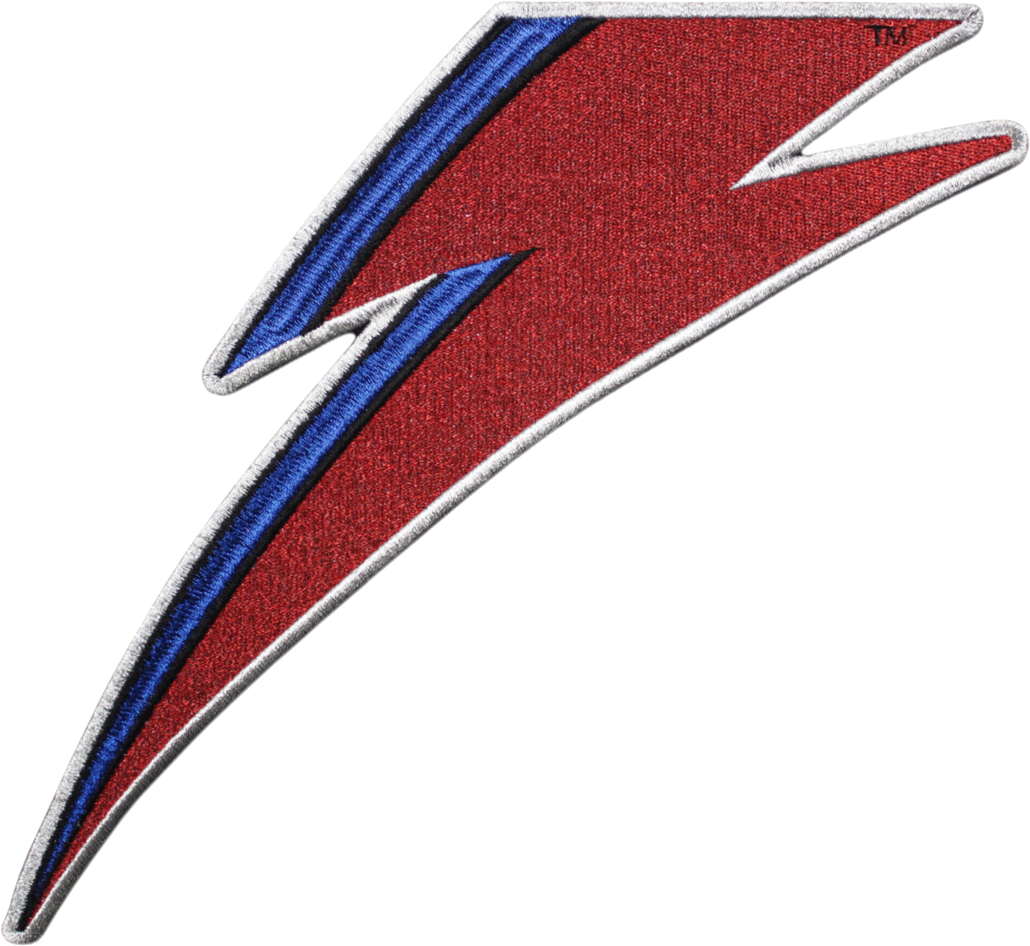 Square Deal Recordings & Supplies - 9.75" Back Patch - David Bowie - Bolt - Glam Rock Music Band