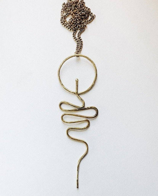 storm + stress - Moon Charmer Necklace
