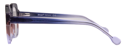 A.J. Morgan - Merriweather - Optical Quality Reading Glasses : Black/Champagne / 1.75