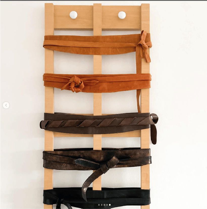 ADA Collection Belts - Midi Wrap Belt – Black | Adjustable One-Size