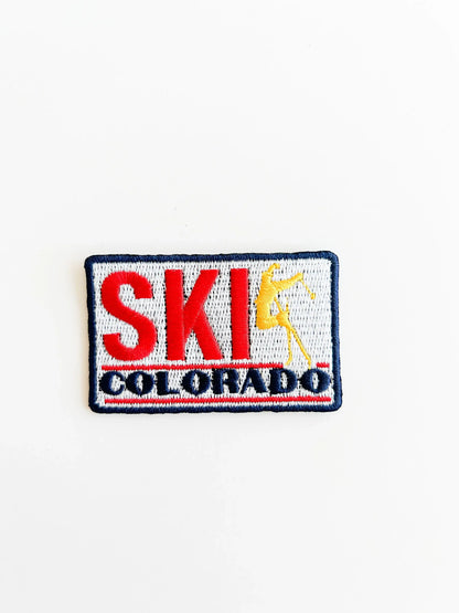 Field Trip Threads - Ski Colorado Embroiderd Iron On Patch