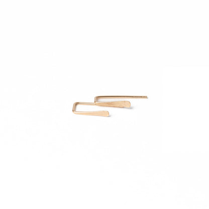 Forai - Indra Staple Earrings in 14K Gold Filled