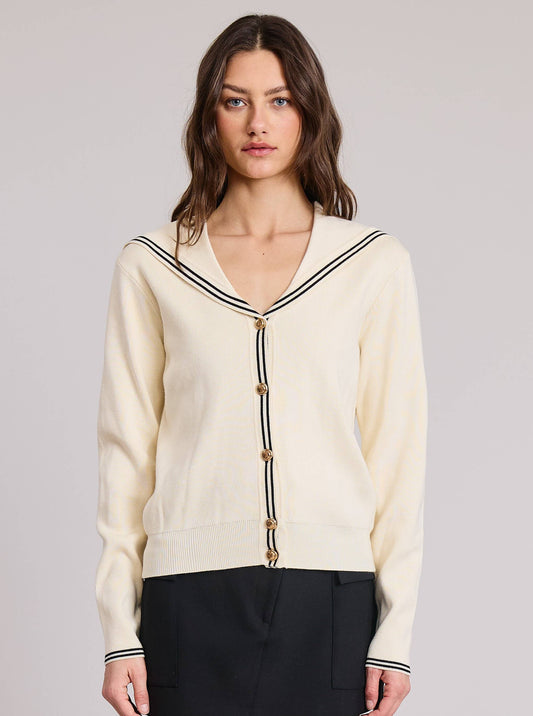 FLAT WHITE - Vienne Sweater Top: M/L