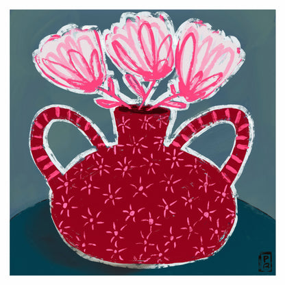 Pascale Berkowitz Studio Art - "Still Life No. 28" Giclée Fine Art Print: 20x20