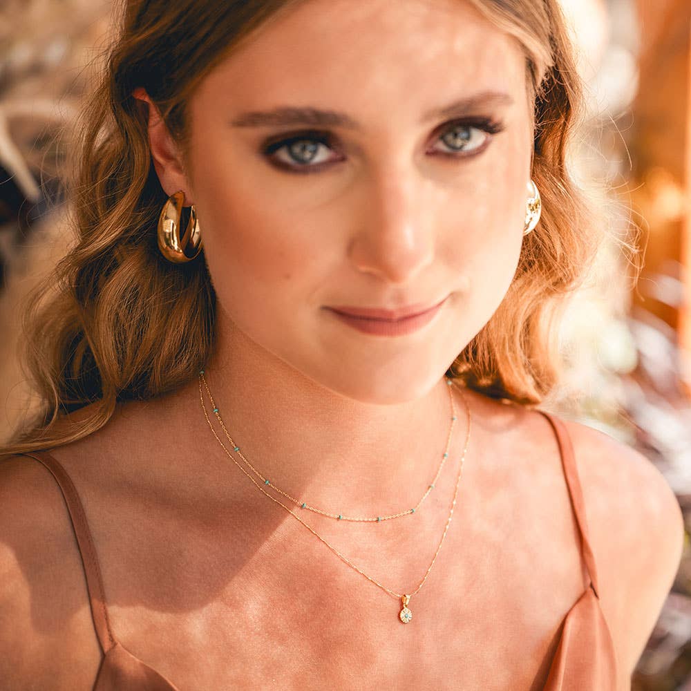 Amano Studio - Wink Necklace: Crystal