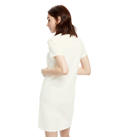 US Blanks - Women's Cotton T-Shirt Dress, 30 singles: CREAM / S