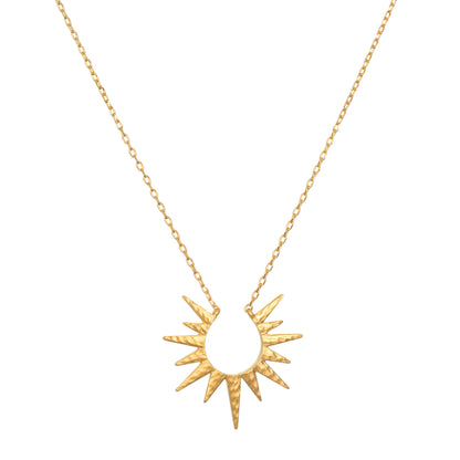 Satya Jewelry - 16" North Star Burst Necklace
