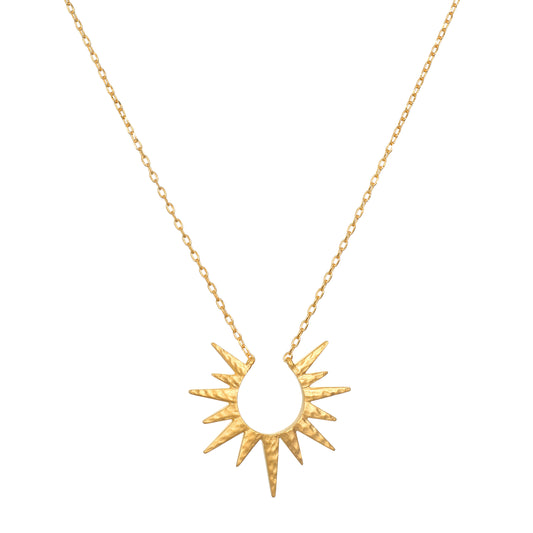 Satya Jewelry - 16" North Star Burst Necklace