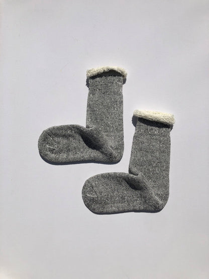 Billy Bamboo - SUPER TERRY LOOP SOCKS: Brown / Women’s 7.5 - 10.5, Men’s 7 - 11.5