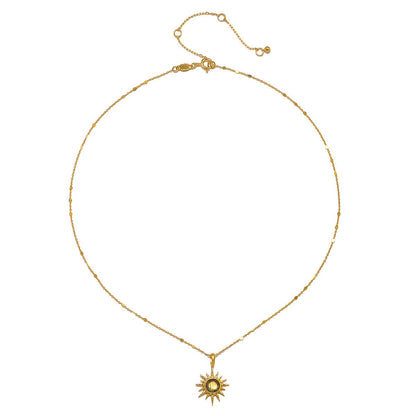 Satya Jewelry - 16" Labradorite North Star Necklace