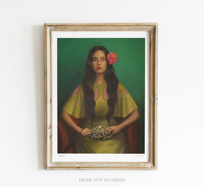 JANET HILL STUDIO - Mystique. Art Print 8.5"x11"