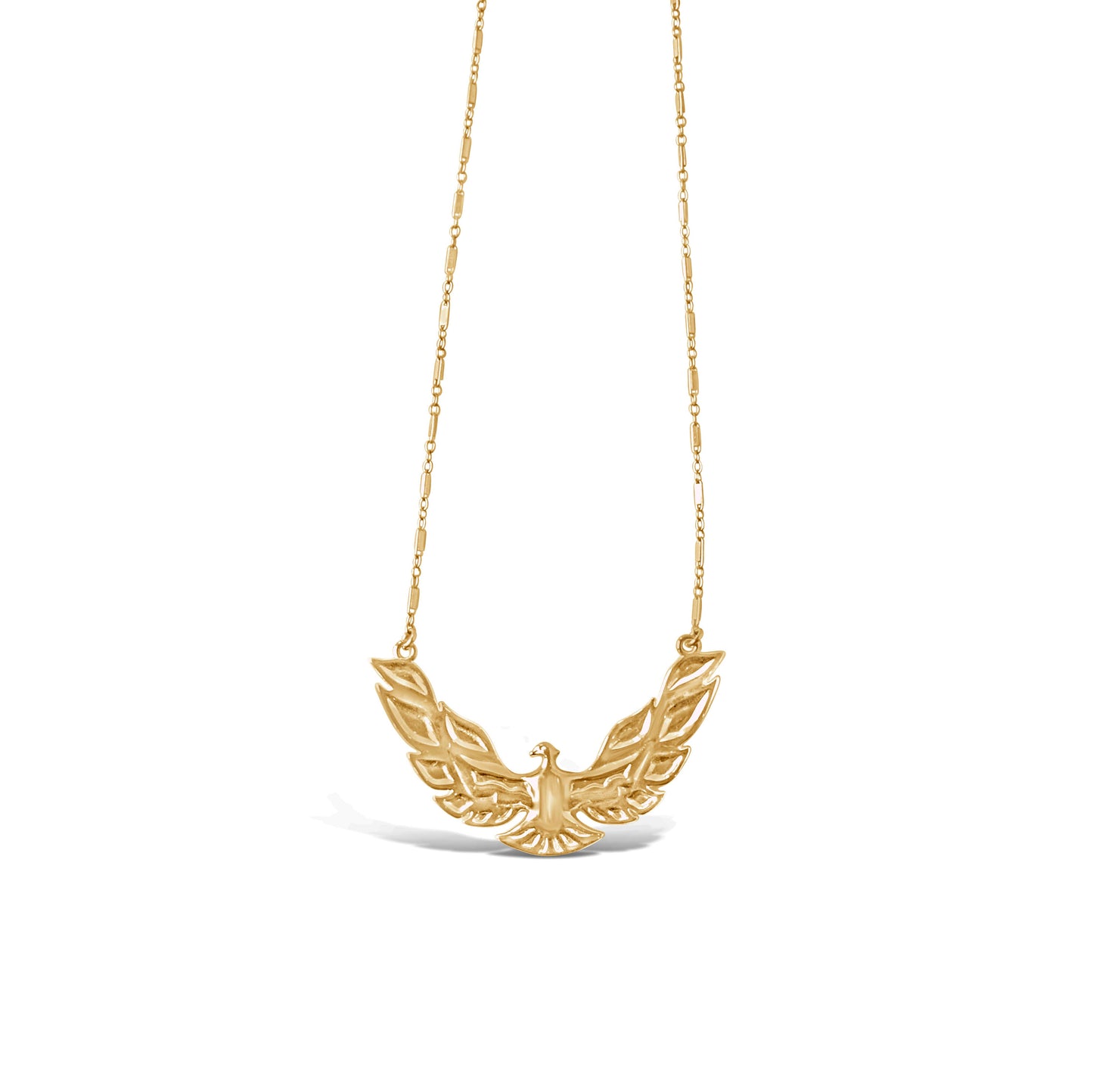 Glamrocks Jewelry - Bandit Necklace: Brass/gold fill
