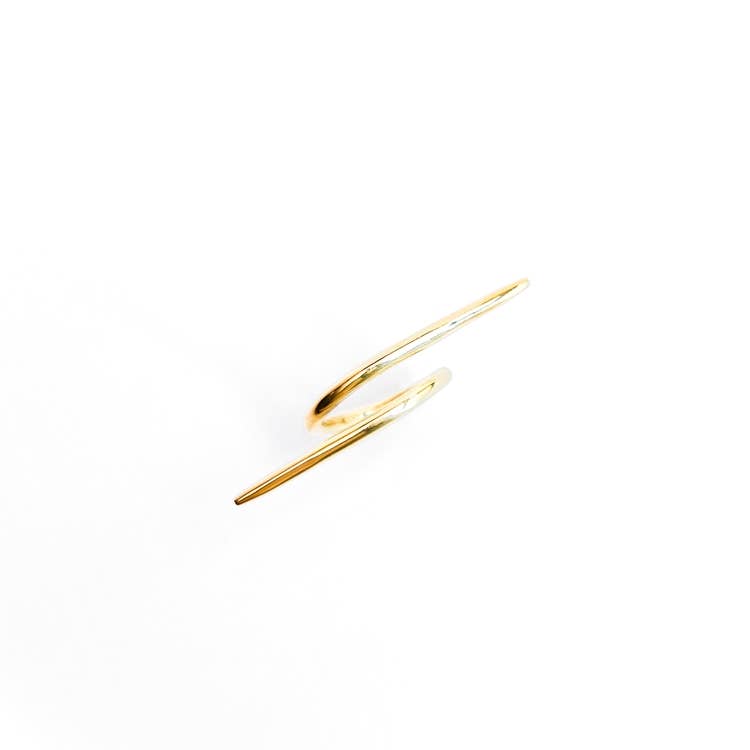 Bisjoux - Brass Barbed Wire handmade Ring