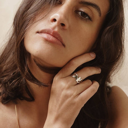 Lindsay Lewis - Shapes Ring: Brass / 7