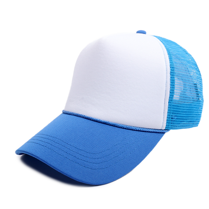 David And Young - FWCAPM212 - Two Tonefoam Trucker Cap: Royal Blue
