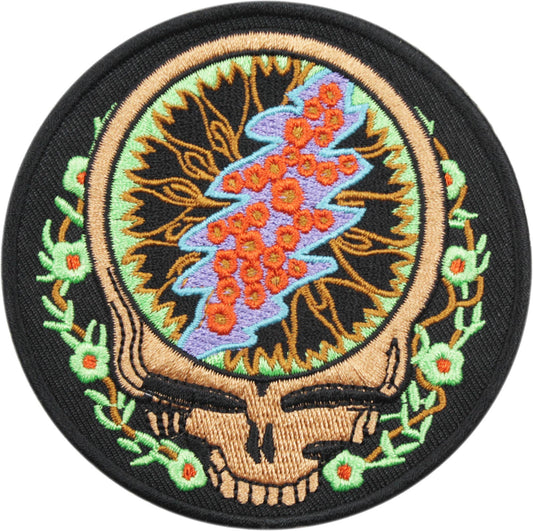 Square Deal Recordings & Supplies - Patch - Grateful Dead - Nature Steal Your Face - Rock Music