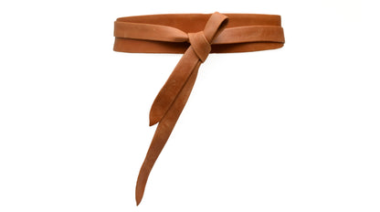 ADA Collection Belts - Midi Wrap Belt – Cognac | Adjustable One-Size