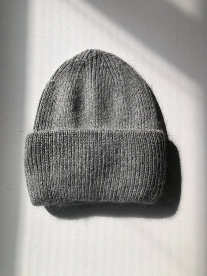 Billy Bamboo - ROYAL ANGORA BEANIE - neutral: White