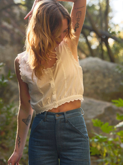 Mollusk - Helena Top: White / L