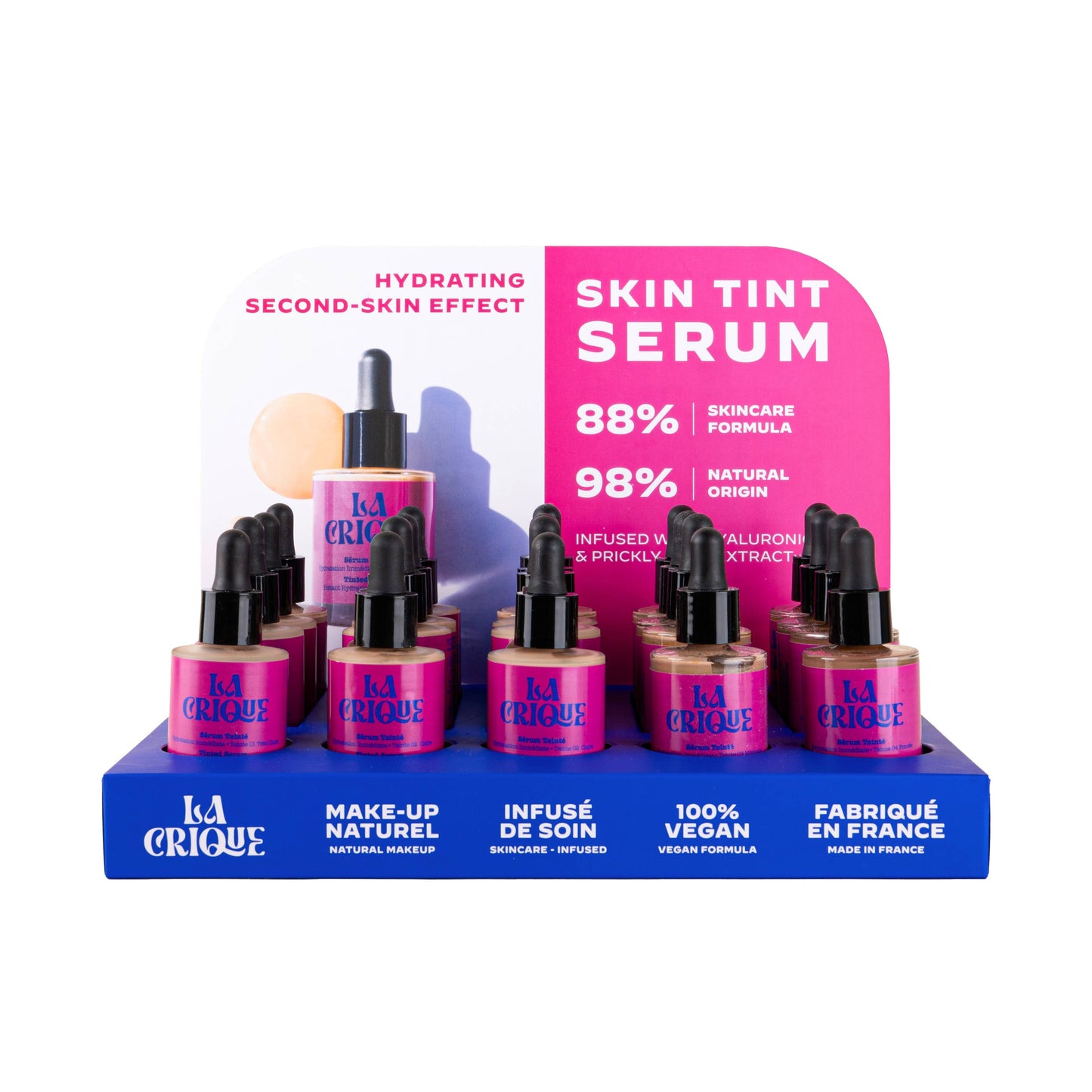 La Crique Beauty - Moisturizing Tinted Serum - Shade 02 Light 1 fl.oz