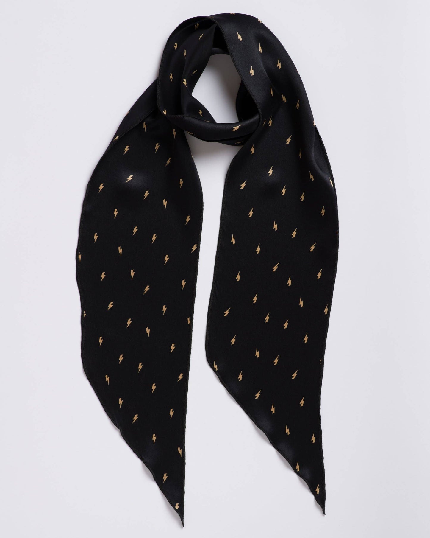 I'm With The Band - The Thunders Black Long Skinny Scarf