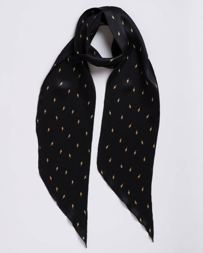 I'm With The Band - The Thunders Black Long Skinny Scarf