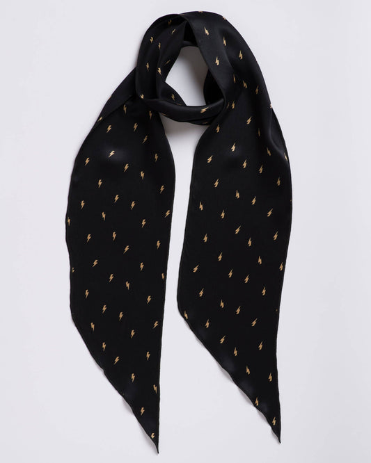 I'm With The Band - The Thunders Black Long Skinny Scarf
