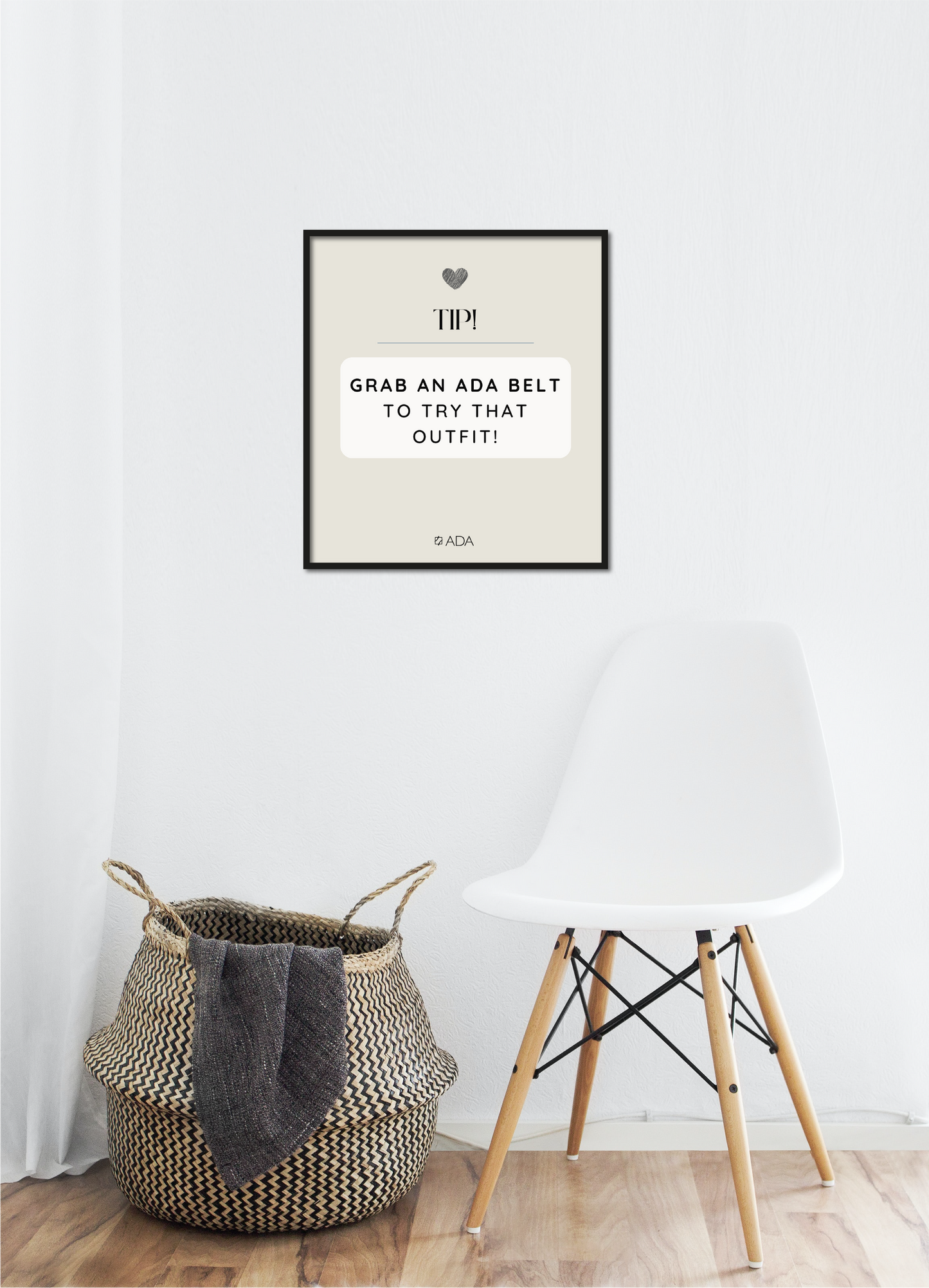 ADA Collection Belts - Wrap Belt - Black