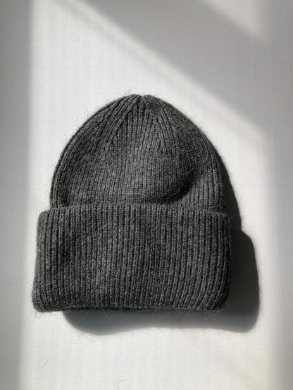 Billy Bamboo - ROYAL ANGORA BEANIE - neutral: White