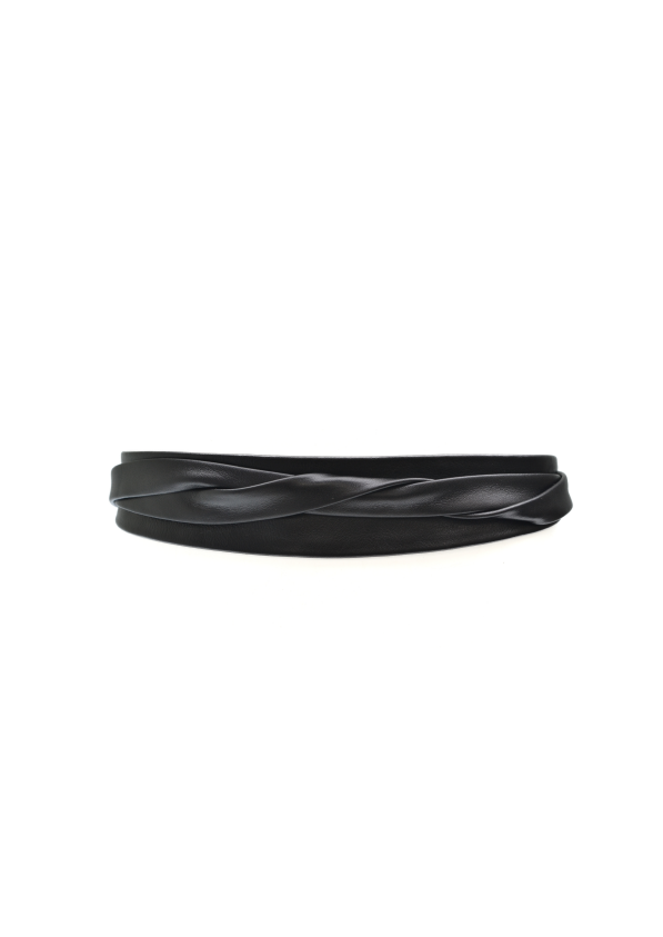 ADA Collection Belts - Midi Wrap Belt – Black | Adjustable One-Size