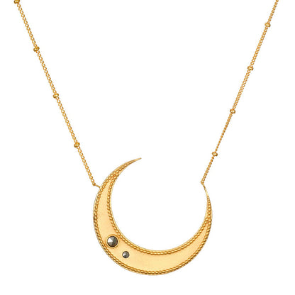 Satya Jewelry - Eternal Guidance Moon Necklace