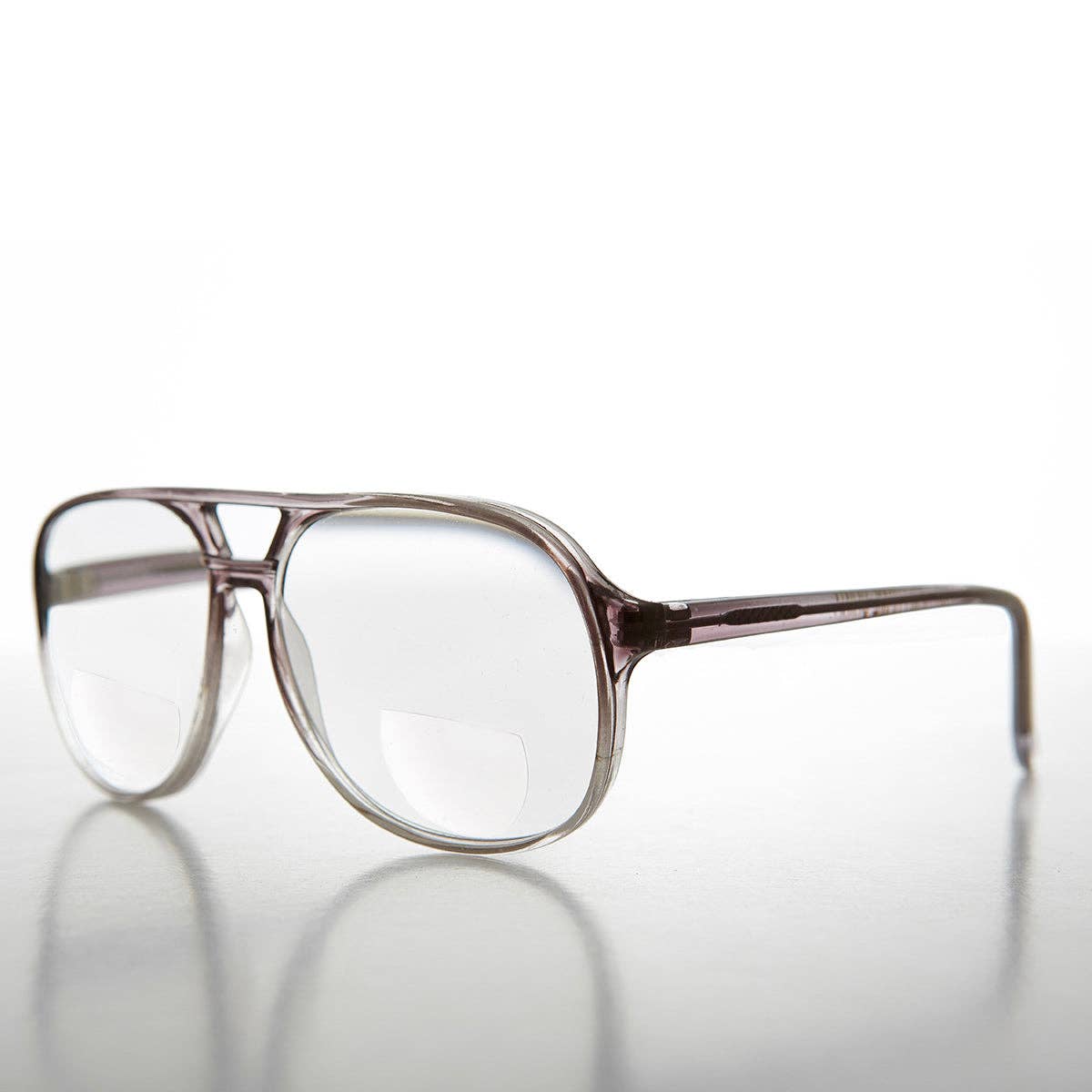 SUNGLASS MUSEUM - Retro Bifocal Reading Glasses - Zeller: Black / 1.50 diopter