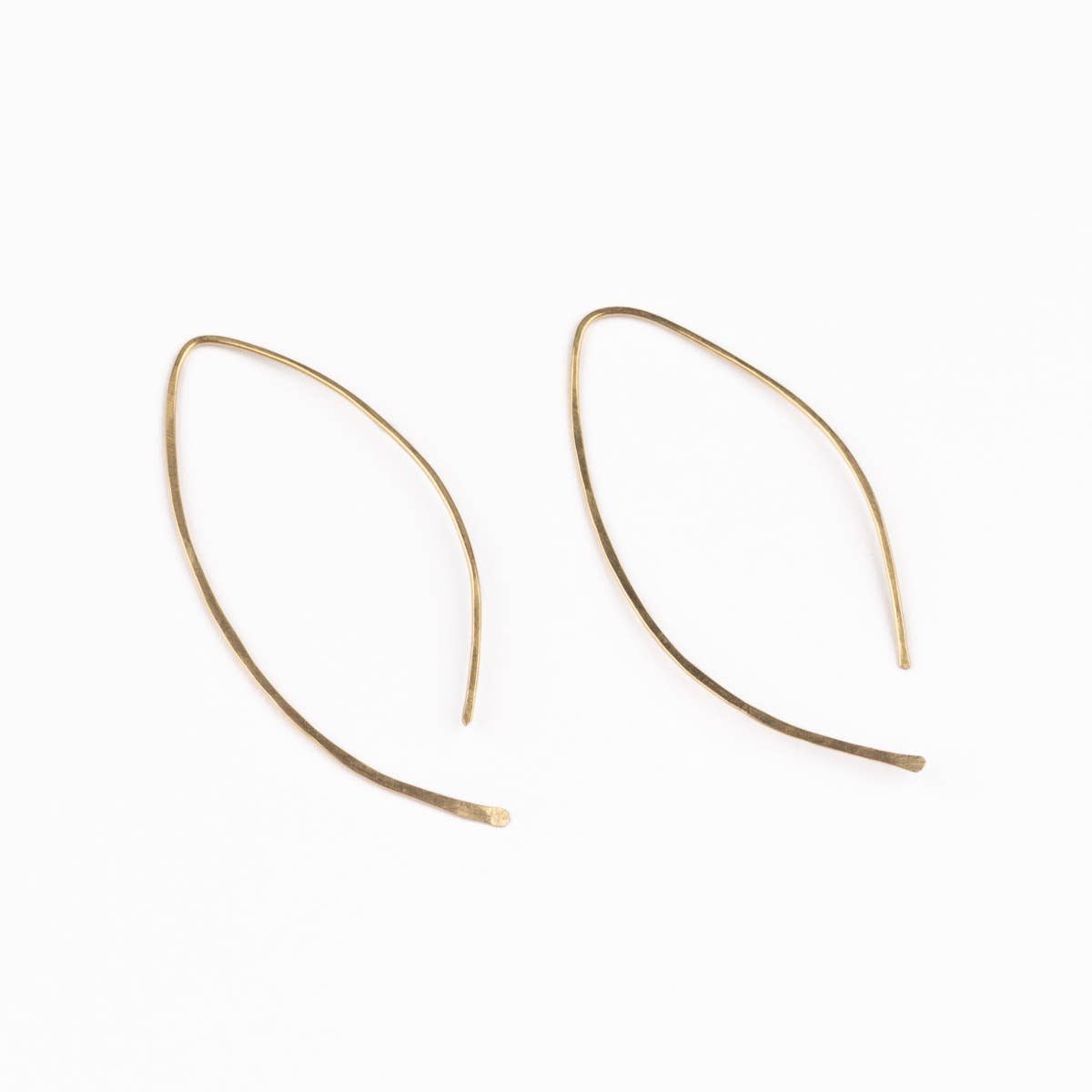 Forai - Qasioun Minimalist Threader Earrings in 14k Gold Fill