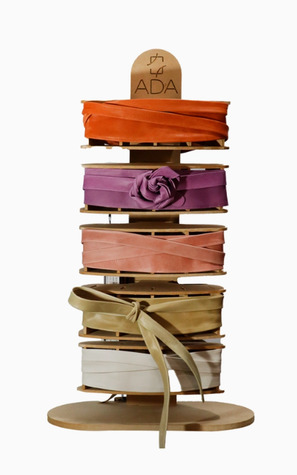 ADA Collection Belts - Wrap Belt - Black Suede - OS