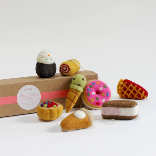 PetitFelts - Sweet Tooth Ornament Set
