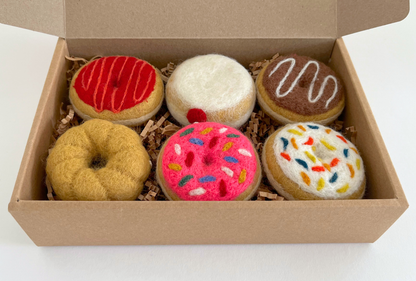 PetitFelts - Donut Box Ornament Set