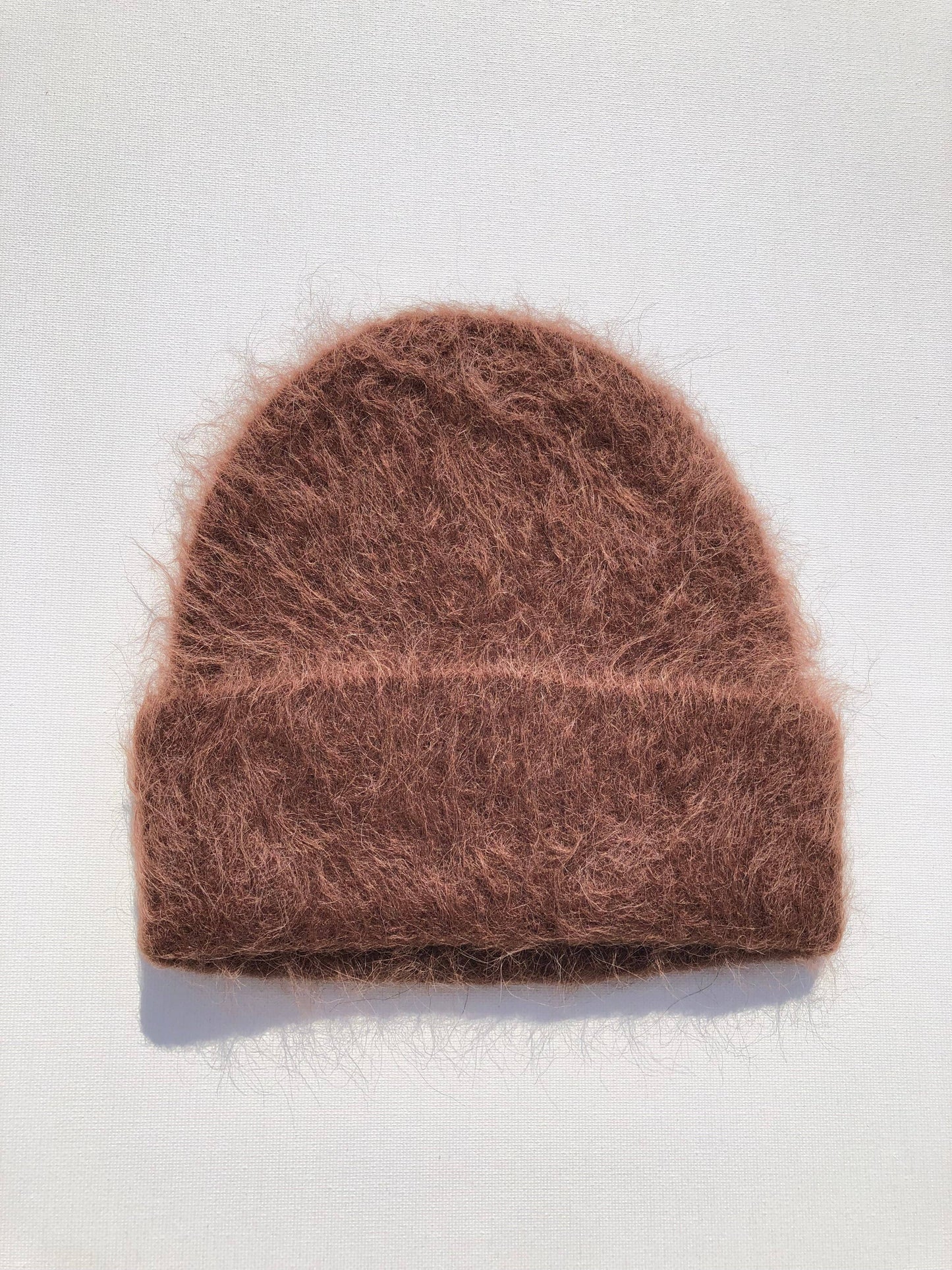 Billy Bamboo - ALPACA FLUFFY BEANIE: Mushroom