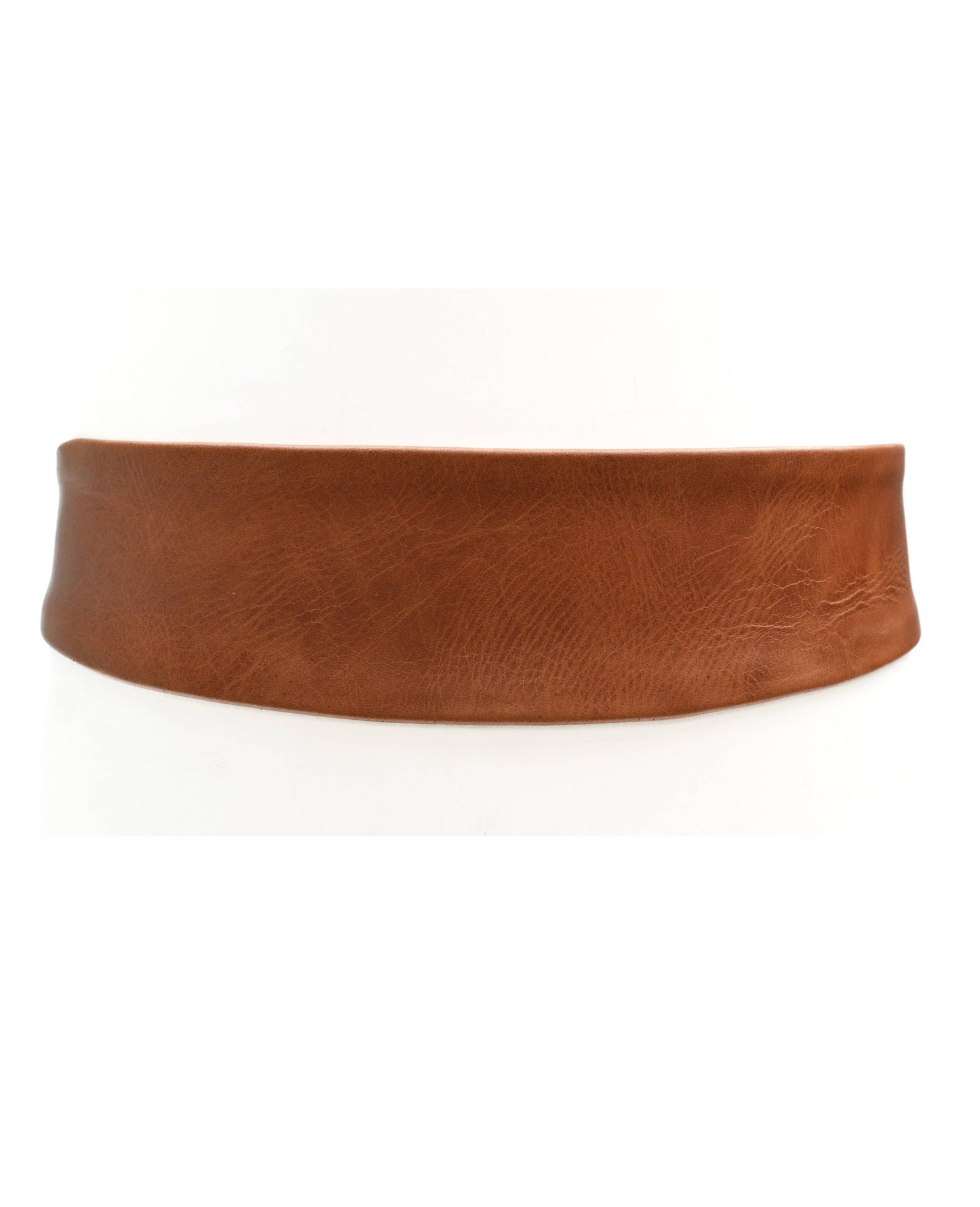 ADA Collection Belts - Naomi Belt – Cognac | Adjustable Snap Belt | One-Size