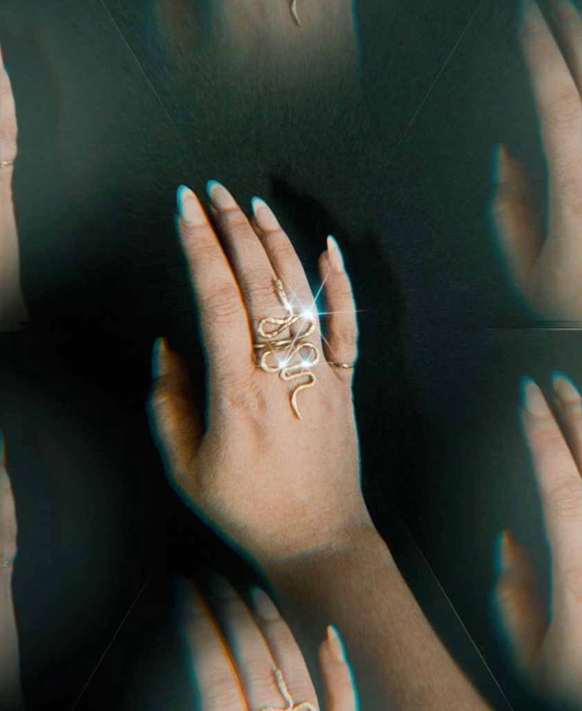 storm + stress - SERPENTINE ring