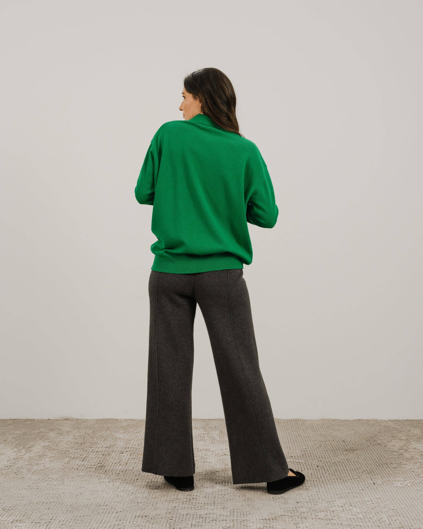 Lèmme - Cashmere blend polo: Bianco Naturale / S